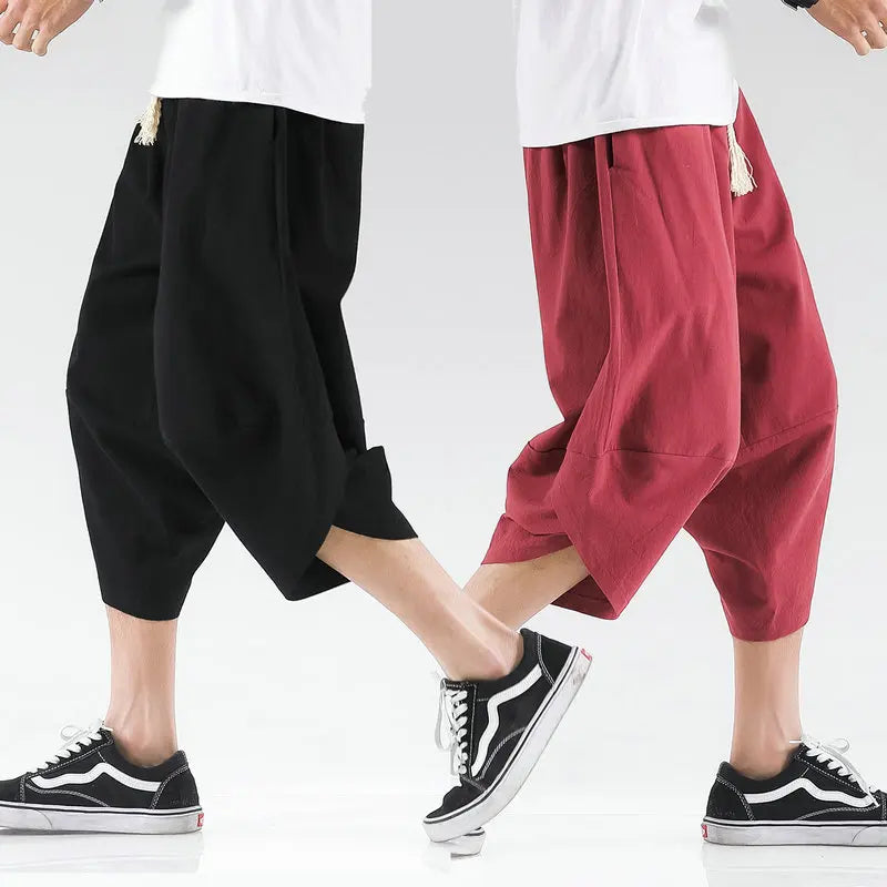 Shiga Cropped Pants